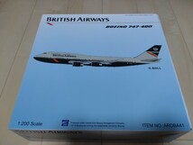 747-400 ブリティッシュ・エアウェイズ ランドール塗装 G-BNLL 1/200_画像1