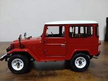 京商オリジナル 1/18 トヨタ ランドクルーザー 40 バン (レッド)_画像2