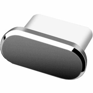 Android USB-C コネクタカバー グレー 保護キャップ 防塵 コネクタキャップ ダストプラグ ダストカバー