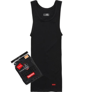 新品 SUPREME MM6 Maison Margiela Hanes Tagless Tank Top 1 Pack Medium 国内正規品 シュプリーム メゾンマルジェラ タンクトップ 24ssの画像1