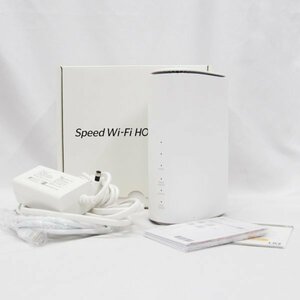 au Speed Wi-Fi Home 5G L11 ホームルーター ZTR01SWU ネットワーク利用制限◯ 通電のみ確認 ジャンク品 (j)