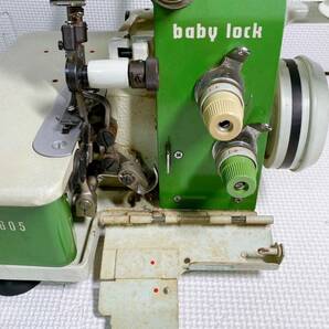 ◆ JUKI ジューキ ロックミシン baby lock ベイビーロック EA-605 ハンドクラフト 手工芸 裁縫 緑 動作未確認の画像3