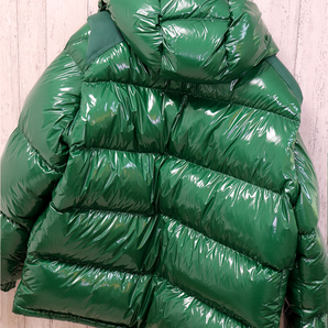 【1円スタート】MONCLER モンクレール グリーン ダウンジャケット 2WAY ベスト サイズ3の画像2