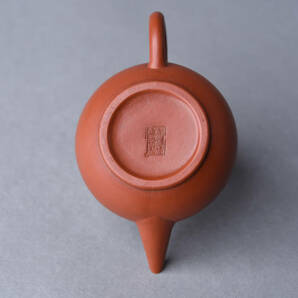 【SBCB】1182 中国美術 荊渓恵孟臣製 在銘 朱泥急須 紫砂茶壷 煎茶器の画像8