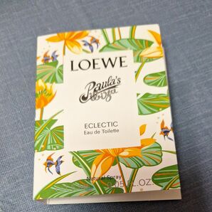 LOEWE 香水サンプル ECLECTIC