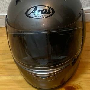 Arai QUANTUM-J クアンタム フルフェイスヘルメット アライ SNELL MADE IN JAPAN 日本製59-60の画像7