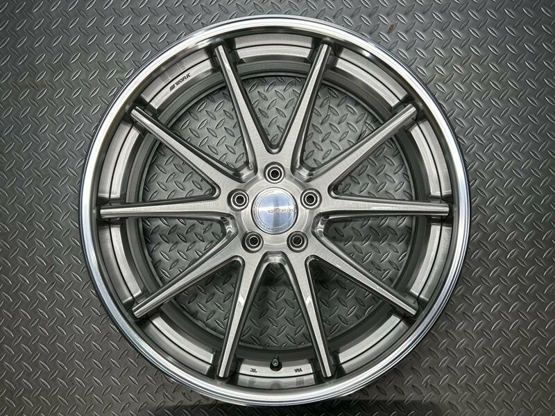 【訳あり新品1本】WORK GNOSIS CV20120x9J+25 5穴114.3 ワーク グノーシスCV201 GD1 (24030230)