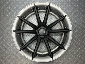 【訳あり新品1本】RAYS BLACK FLEET V625C 20x9.5J+35 5穴114.3 レイズ ブラックフリートV625C (24030208)