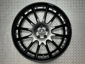 【訳あり新品1本】RAYS BLACK FLEET V120 19x8J+48 5穴100 レイズ ブラックフリートV120 (24030249)