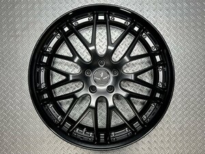 【訳あり新品1本】RAYS BLACK FLEET V210 20x8.5J+38 5穴114.3 レイズ ブラックフリートV210 (24030264)