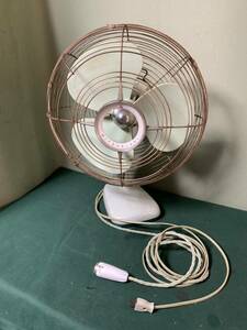 昭和レトロ 三菱 FAN 35cm 中古　作動品