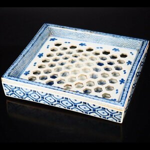 [.] era ceramics and porcelain blue and white ceramics .. net attaching four person plate * old Imari water feature flower vase vase flower raw . plate green tea tray tea utensils paper tool Imari .BC05