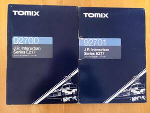 トミックスTOMIX　【Nゲージ】　JR E217系近郊電車　セットA＋セットB15両　品番92700/92701　室内灯付き