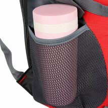 【新品】40L 防水 リュックサック アウトドア 登山 バッグ バックパック 大容量　レッド　赤　リュック　キャンプ　カバン　旅行カバン_画像8