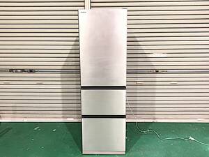 3/225【傷・ヘコミあり】 日立 ノンフロン冷凍冷蔵庫 R-V32RV(N) 2022年製 3ドア 右開き 315L シャンパン(N) 2022年製