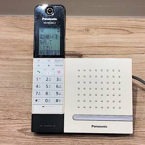 3/232【小傷・汚れ有り】 Panasonic コードレス電話機 VE-GDW03-W 初期化済み ACアダプター PNLV237JP パナソニックの画像1