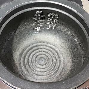 4/001【傷・汚れ有り】 TIGER IHジャー 炊飯器 JPL-G100 ２２年製 ミネラルブラック 土鍋圧力 生活家電の画像4