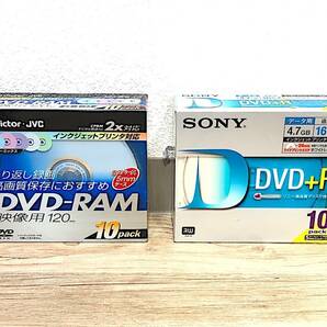 4/050【未使用】 DVD-RAM DVD-RW DVD+R DVD-R まとめ 168点 SONY パナソニック ビクター マクセル ザッツの画像2