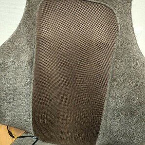 ドクターエア 3D マッサージシート 座椅子 MS-05 ブラウン/リクライニング 首 肩 背中 腰 (マッサージチェア マッサージ機)の画像6