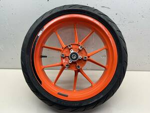 62■KTM 390duke■リアホイール■検 ケーティーエム デューク VBKJPJ408LC2814**■