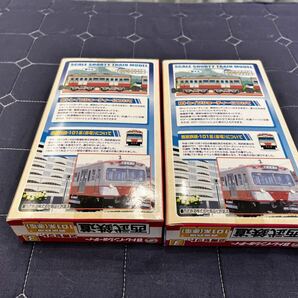 Bトレインショーティー Bトレ 西武鉄道 バンダイ 西武 101系 旧塗装 赤電 ２両入り ２個セット 計４両 E851のボディのみのオマケ付きの画像3