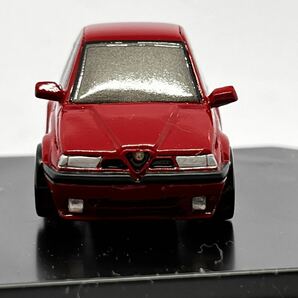 チョロQ風ミニカー  アルファロメオ 155 ディスプレイモデル ALFAROMEO 155 16V 自作品ですの画像8