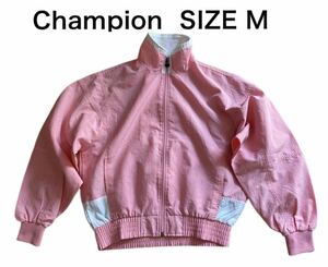[ бесплатная доставка ] б/у Champion Champion теннис одежда нейлон жакет розовый Vintage размер M