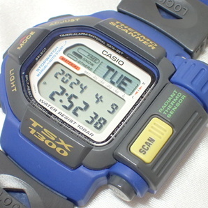 4098[T]CASIOカシオ/TSX-1300/サーモセンサー/THERMO SCANNER/メンズ腕時計/デジタル/動作品/ベルト難有の画像1