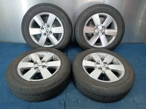 ★7.5-8分山★20年製★ ブリヂストンNEXTRY 175/70R14　トヨタ ポルテ純正ホイール 14×5.5J +33 4H-100 4本セット　E610