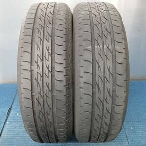 ★7-8分山★21.22年製★ ブリヂストンNEXTRY 155/65R14 ホンダ純正ホイール 14×4.5J +40 4H-100 4本セット E615の画像9