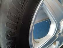 ★8-8.5分山★21年製★ ブリヂストンNEXTRY 145/80R13　社外ホイール 13×4J +43 4H-100 4本セット 軽自動車等　E796_画像7