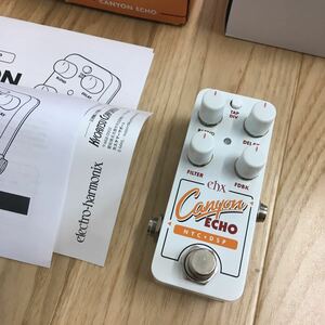 未使用に近い 国内正規輸入品 Electro-HarmonixPICO CANYON ECHO エレクトロハーモニクス ディレイ エレハモ