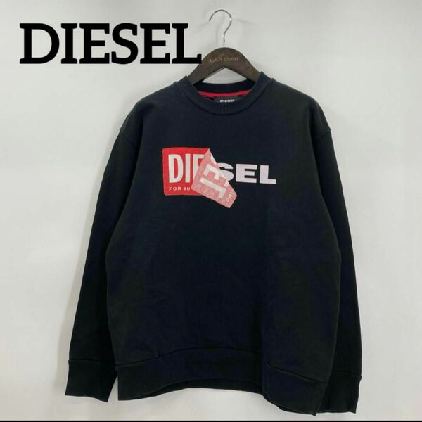 DIESEL スウェット トレーナー ブラック