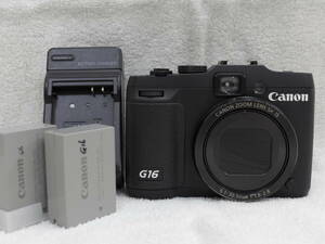 CANON PowerShot G16 動作良好実用品 背面ダイヤル交換済み　キヤノン パワーショット 送料410円～