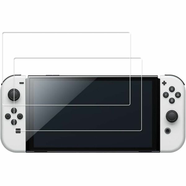 Nintendo Switch 有機ELモデル ガラスフィルム2枚入り