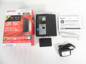 [R699]BUFFALO/バッファロー 無線LAN ルーター Wi-Fi IPｖ6 WSR-1500AX2S-BK