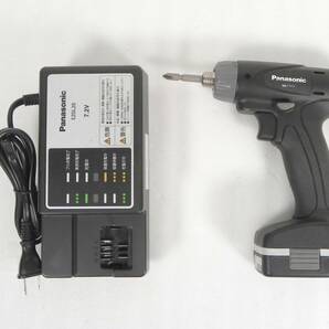 [R725]Panasonic/パナソニック 充電ドリルドライバー 7.2V EZ7420 充電器付の画像1
