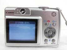 [R747]Canon/キャノン PowerShot A550 デジタルカメラ 乾電池式 取説付_画像6