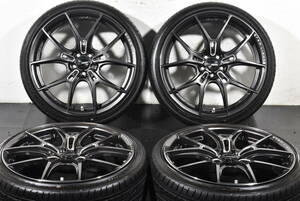 ☆RAYS グラムライツ 57FXZ 19インチ☆PCD100 8J +45☆グッドイヤー イーグルLS2000 hybridⅡ☆225/35R19☆レクサス CT プリウス 86 BRZ☆