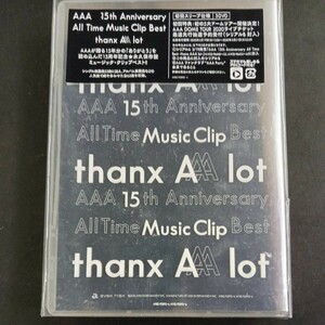 DVD_13】 AAA 15th Anniversary All Time Music Clip Best thanx AAA lot 3枚組DVD