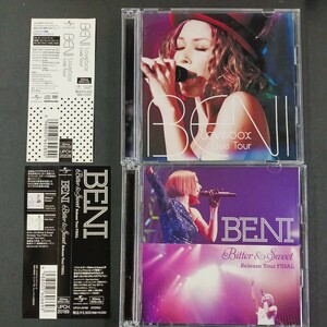 DVD】 BENI ライブDVD+CD 2点まとめて