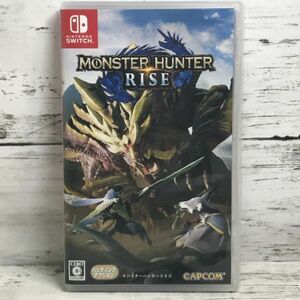 LP3r43 美品 モンスターハンターライズ モンハン カプコン ゲーム 任天堂 MONSTER HUNTER RISE Switch スイッチ用 1000-