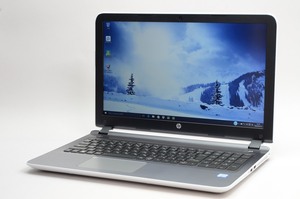 [中古]HP Pavilion 15-ab200 第6世代スタンダードモデル 15-ab256TU T5Q81PA#ABJ ブリザードホワイト