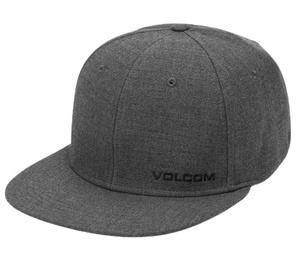 Volcom V Euro XFit Hat Cap Charcoal Heather S/M キャップ