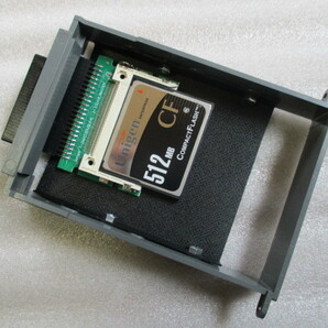 ●NEC PC-9801/9821ノート内蔵HDDパック用HDD(44ピン)●IDE CF変換アダプタ+CFカード512MB●絶縁-脱落防止カバー付●PC-9821Ne2で確認済みの画像2