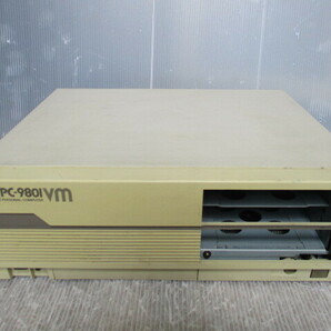 ●NEC PC-9801VM21 ●新品バックアップ電池交換●FDD（FD1155D）2台共なし●MS-DOS立上げ確認済み●の画像1