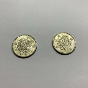 稲穂100円玉 昭和39年の画像2