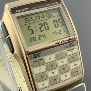 [A1305]1円～☆メンズ腕時計 CASIO カシオ データバンク DATA BANK DBC-32 動作品の画像3