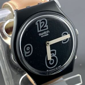 [A1303]1円～☆メンズ レディース腕時計 クォーツ SWISS MADE スウォッチ swatch 動作品の画像2
