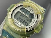 [A1306]1円～☆メンズ腕時計 CASIO カシオ Gショック W.C.C.S.(世界サンゴ礁保護協会)モデル DW-9600WC 動作品_画像1